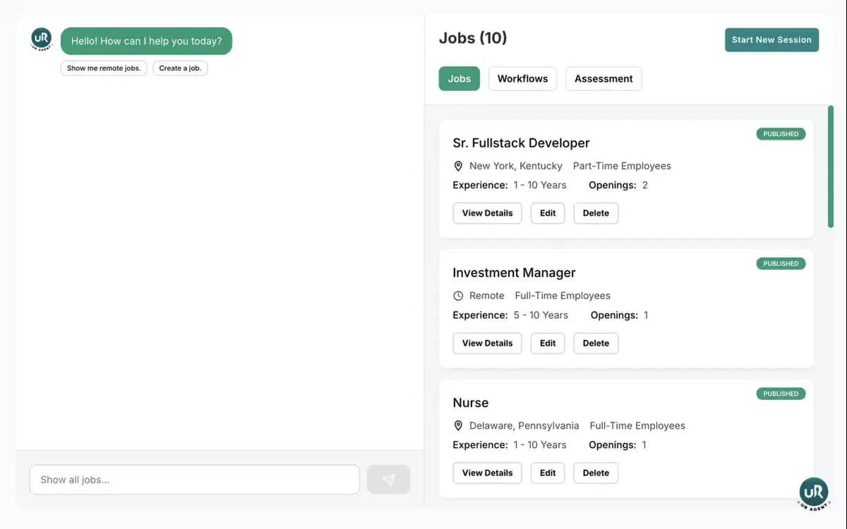 How Agentic UI/UX in Recruitment Turns Complicated Hiring Tasks Into Simple Conversations