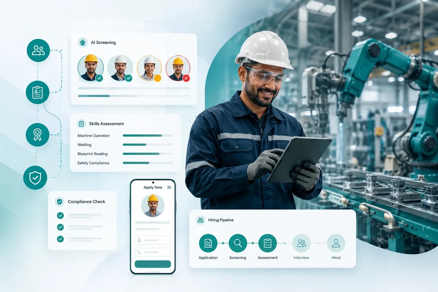 Manufacturing Recruitment Software for High-Volume Hiring