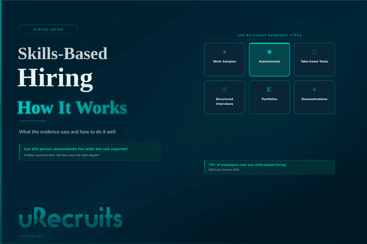 Skills-Based Hiring - How It Works, What the Evidence Says, and How to Do It Well